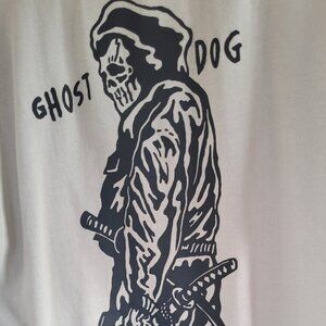 Warren Lotas Ghost Dog Samurai Skeleton T-Shirt Grey Large L